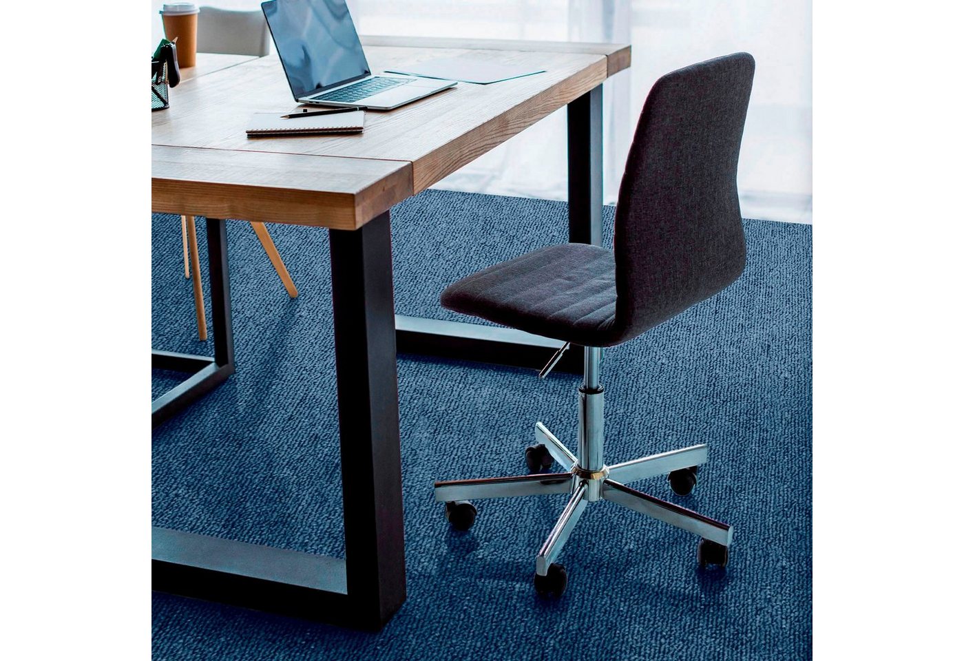 OTTO home Teppichboden Malta, Nadelfilz, rechteckig, Höhe: 3 mm, verschiedene Farben & Größen, Polypropylen, strapazierfähig – Bild 2 von 5