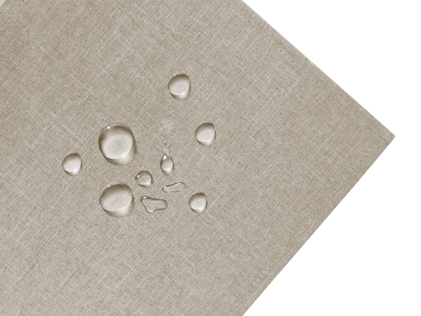 OTTO home Tischdecke Josée, wasserabweisend, in eckig & rund (Packung 1-tlg), strukturiert, Leinenoptik, uni,wasserabweisend, pflegeleicht, Deko – Bild 5 von 5