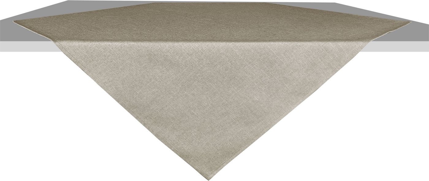 OTTO home Tischdecke Josée, wasserabweisend, in eckig & rund (Packung 1-tlg), strukturiert, Leinenoptik, uni,wasserabweisend, pflegeleicht, Deko – Bild 3 von 5