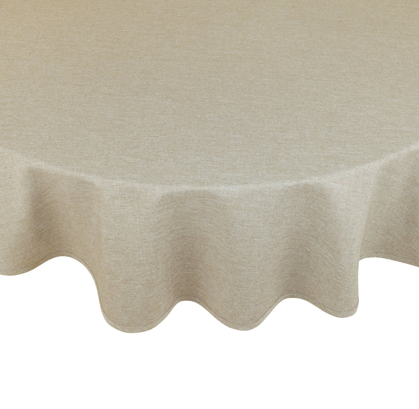 OTTO home Tischdecke Josée, wasserabweisend, in eckig & rund (Packung 1-tlg), strukturiert, Leinenoptik, uni,wasserabweisend, pflegeleicht, Deko – Bild 2 von 5