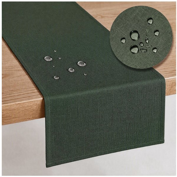 OTTO home Tischläufer Josée wasserabweisend (Packung 1-tlg), uni, verschiedene Größen, Tischläufer, Deko, wasserabweisend