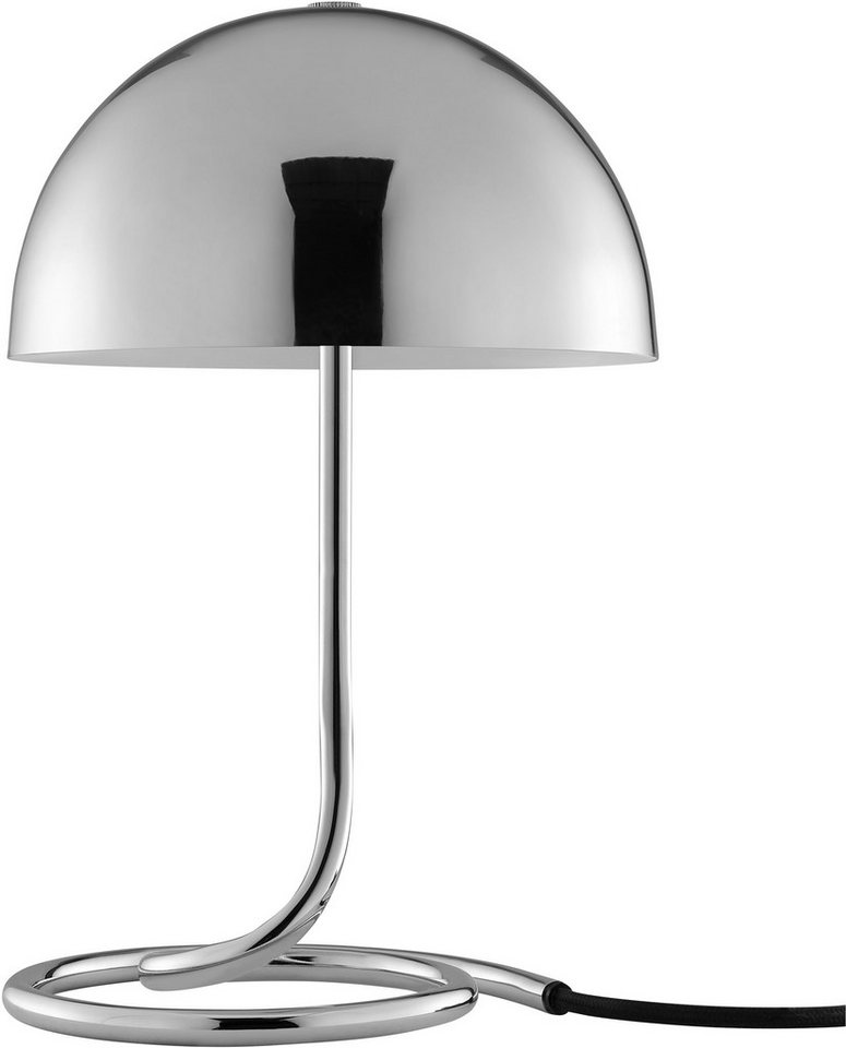 OTTO home Tischleuchte Charlett Pilz Lampe, ohne Leuchtmittel, Tischlampe, Ø 20 cm, Höhe 31 cm, Metall, Spiralfuß, Pilzleuchte, G9 – Bild 5 von 5