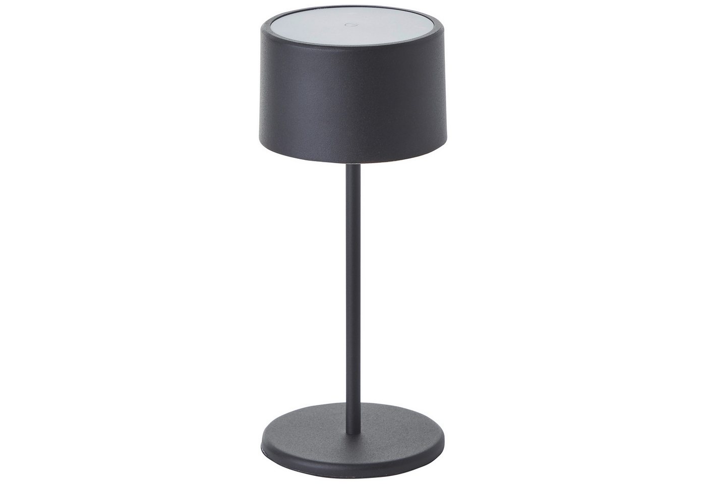 OTTO home Tischleuchte Dreell, Akkuleuchte, Dimmfunktion, LED fest integriert, Warmweiß, 2er Set, 210 lm, Touchdimmer, 3000 K, H 21 cm – Bild 3 von 5