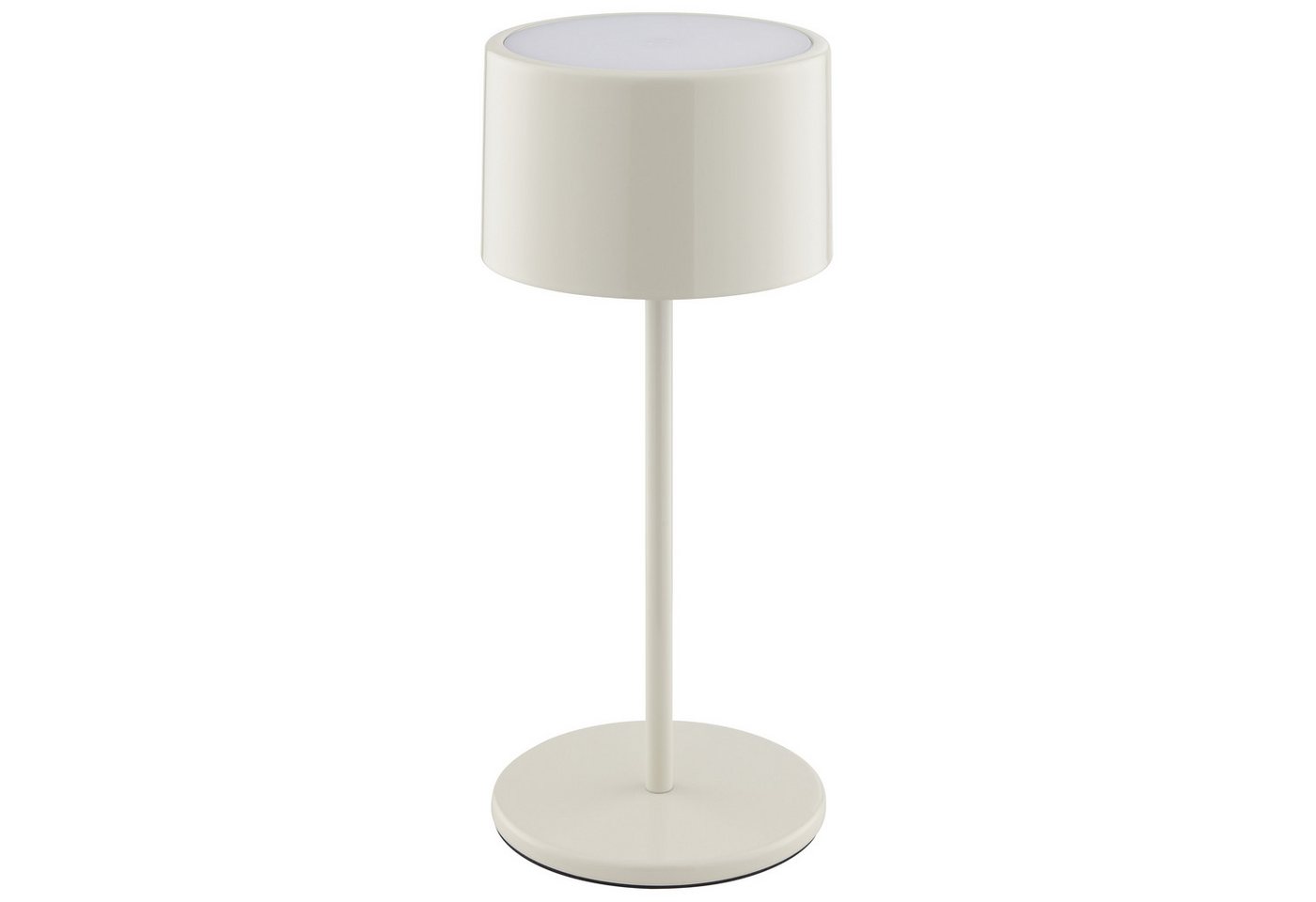 OTTO home Tischleuchte Dreell, Akkuleuchte, Dimmfunktion, LED fest integriert, Warmweiß, 2er Set, 210 lm, Touchdimmer, 3000 K, H 21 cm – Bild 3 von 5