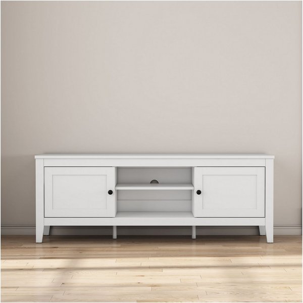 OTTO home TV-Board Avelin, Melaminoberfläche, schwarze Metallgriffe, Breite 150 cm