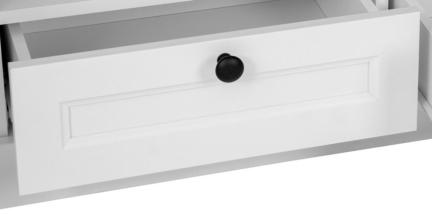 OTTO home TV-Board Ismund, aus MDF, mit Holz-Zierleiste, schwarzem Metallgriff, Breite 180 cm – Bild 5 von 5