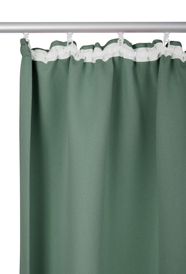 OTTO home Verdunkelungsvorhang Solana, Gardinen mit Kräuselband, verdunkelnd, 2er Set, Topseller (2 St), Kräuselband, verdunkelnd, 2er-Set Verdunklungsvorhang m – Bild 4 von 5