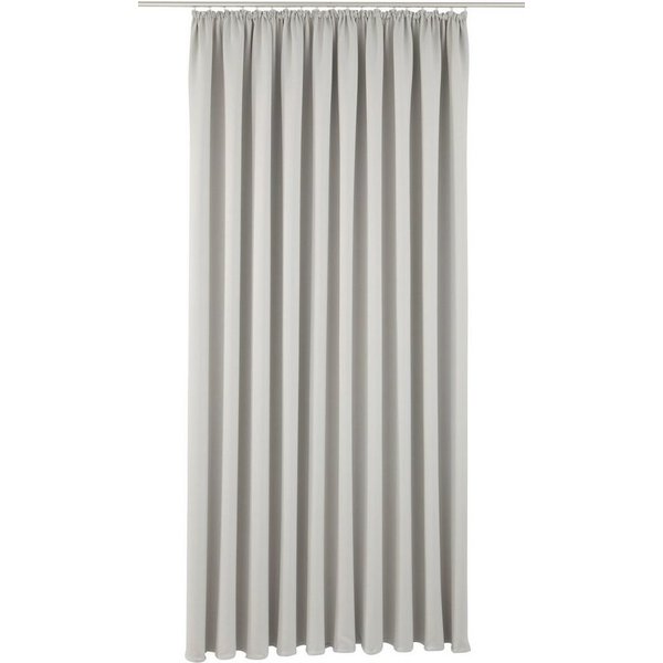 OTTO home Verdunkelungsvorhang Solana, 1 Stück, Kräuselband, verdunkelnd (1 St), Kräuselband, verdunkelnd, Breite 280 cm, Überbreite, einfarbig, Raumteiler