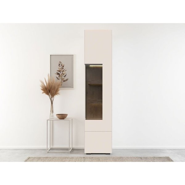 OTTO home Vitrine Sky45, Höhe 201 cm Vitrine, Lackiert mit wasserbasiertem UV-Lack