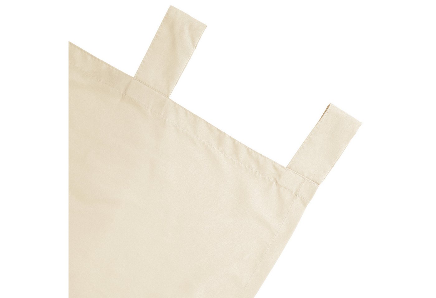 OTTO home Vorhang Parry, Schlaufen, 2er Set, blickdicht, Topseller (2 St), Schlaufen, blickdicht, Polyester, 2-er Set, blickdicht, monochrom, basic – Bild 5 von 5