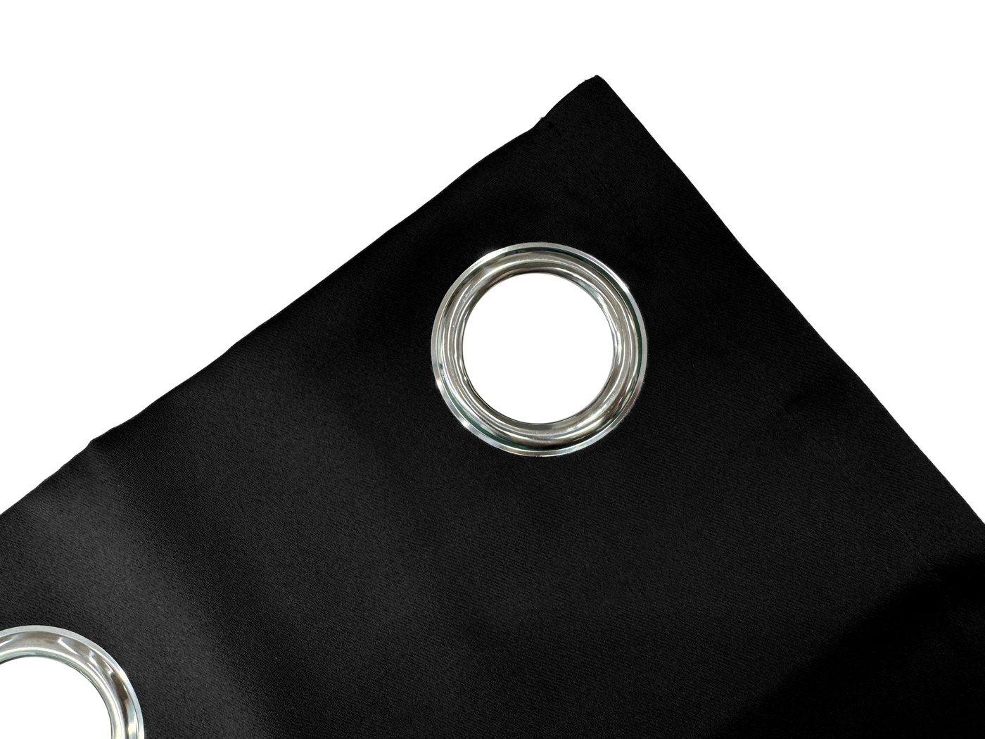 OTTO home Vorhang SOLA mit Ösen, 1er & 2 er Pack, blickdicht/verdunkelnd, Topseller! (1 St), Ösen, verdunkelnd, Polyester, blickdicht, Ösen-Aufhängung, wärmeabw – Bild 5 von 5