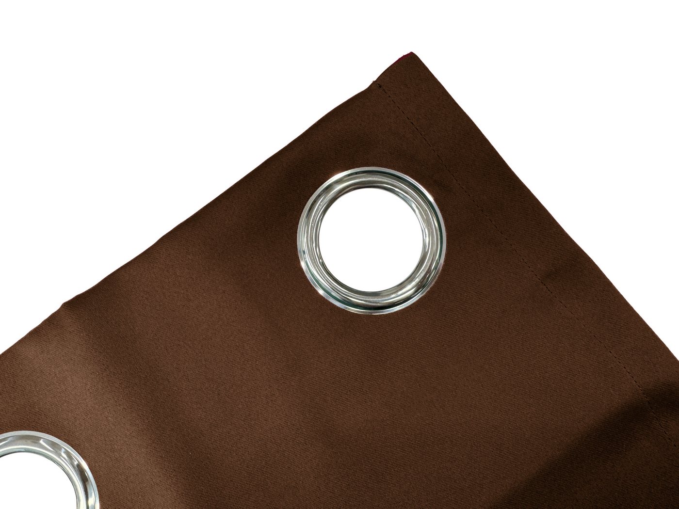 OTTO home Vorhang SOLA mit Ösen, 1er & 2 er Pack, blickdicht/verdunkelnd, Topseller! (1 St), Ösen, verdunkelnd, Polyester, blickdicht, Ösen-Aufhängung, wärmeabw – Bild 5 von 5