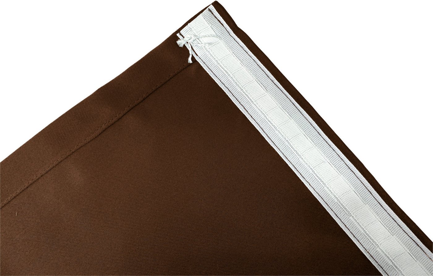 OTTO home Vorhang SOLA, Kräuselband, 1& 2er Pack, blickdicht/verdunkelnd, Topseller! (2 St), Kräuselband, verdunkelnd, Polyester, Breite:130 cm, 1 Schal, einfar – Bild 5 von 5