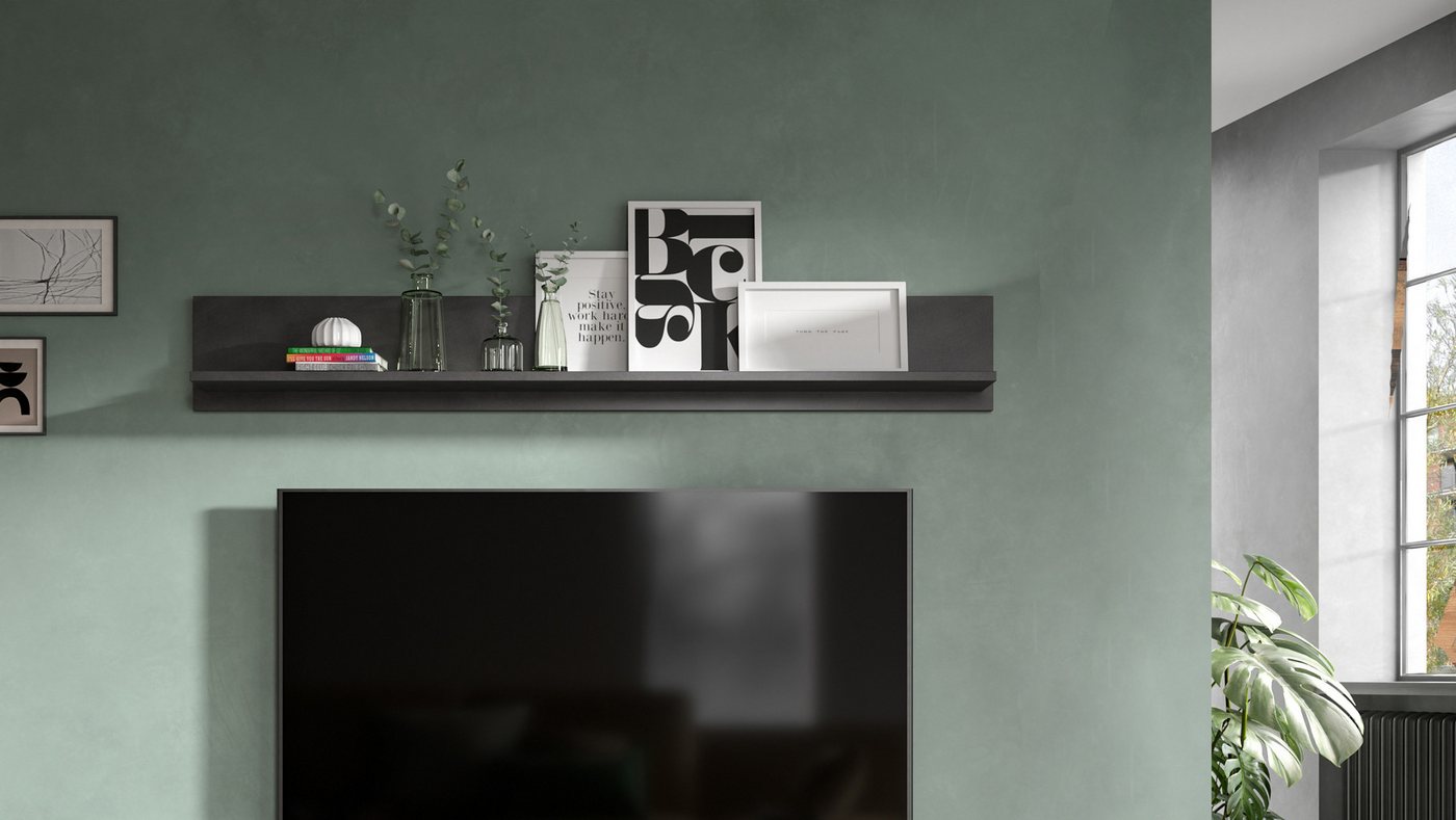 OTTO home Wandboard AOSTA, Breite 140 cm, 1 Ablageboden, Regal, Wandregal, Ablageboard, Wandpaneel, Wohnzimmerregal – Bild 2 von 5