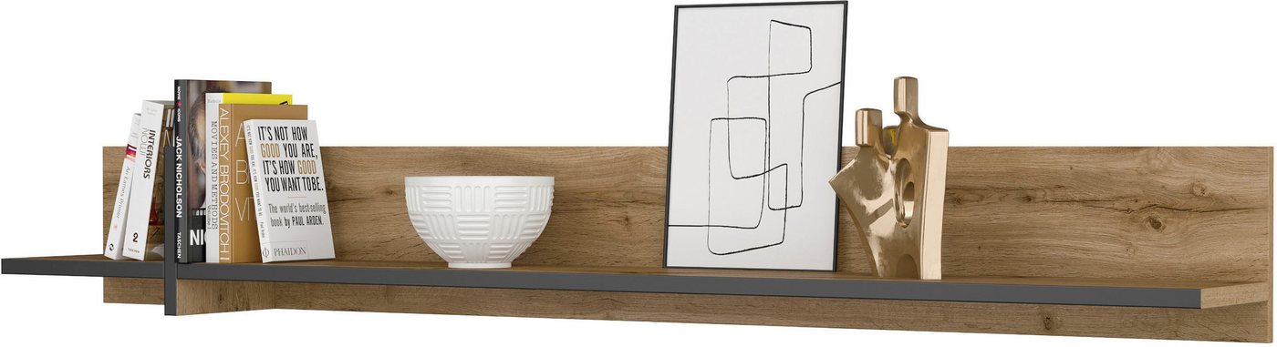 OTTO home Wandboard Cross,Breite 180 cm, moderne Wandregal, Hängeregal mit viel Stauraum – Bild 3 von 5