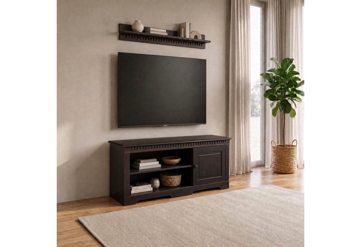 OTTO home Wandboard Cubrix, aus massivem Kiefernholz, in zwei unterschiedlichen Breiten – Bild 5 von 5