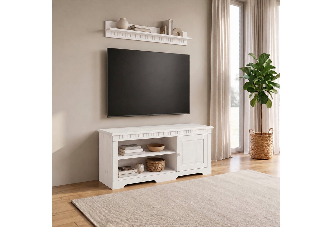 OTTO home Wandboard Cubrix, aus massivem Kiefernholz, in zwei unterschiedlichen Breiten – Bild 3 von 5