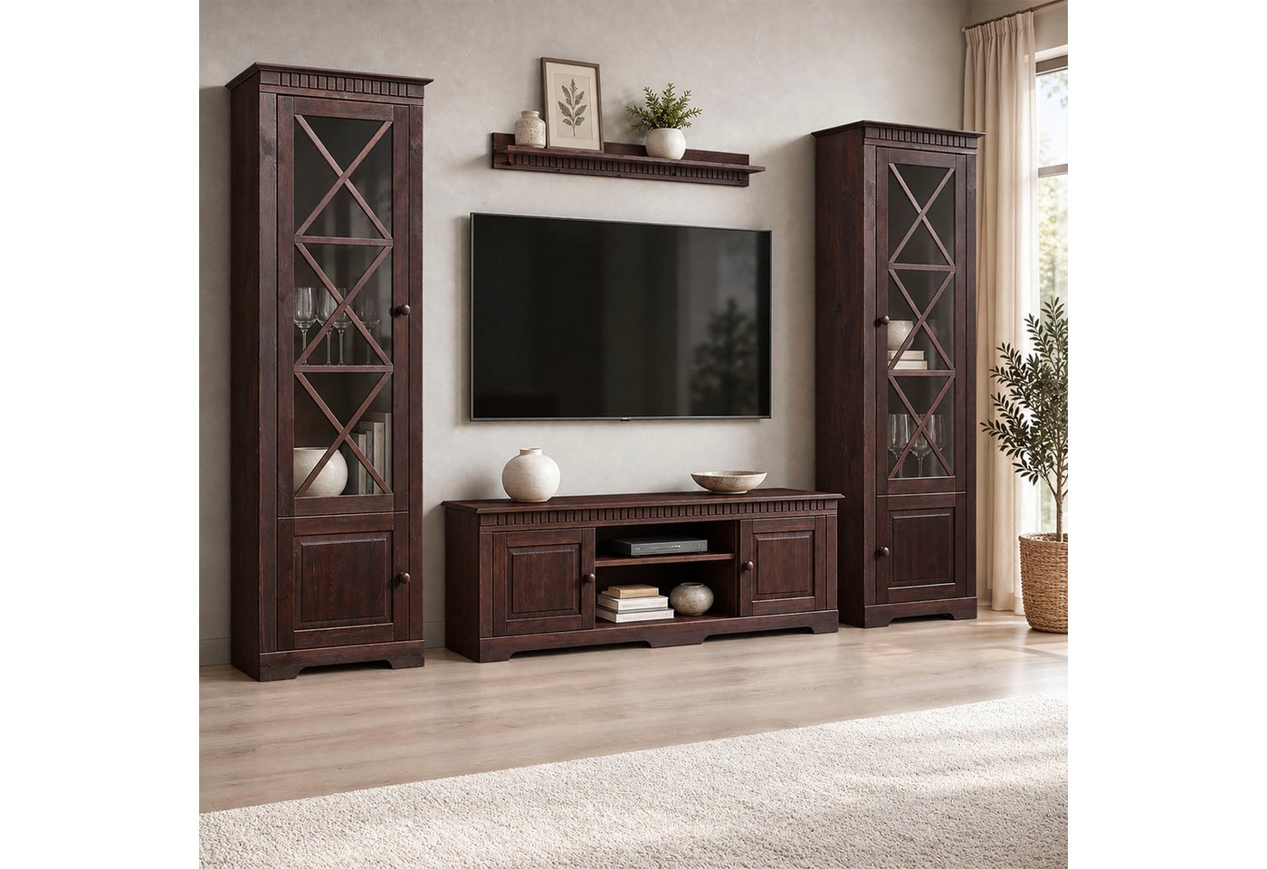OTTO home Wandboard Lisa, aus schönem massivem Kiefernholz, in unterschiedlichen Farbvarianten – Bild 3 von 5