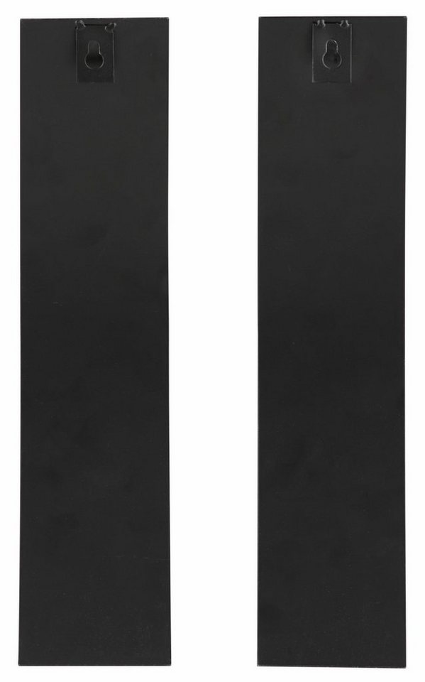 OTTO home Wandkerzenhalter Drammen (Set, 2 St), Landhaus, Metall, Glas, schwarz – Bild 3 von 5