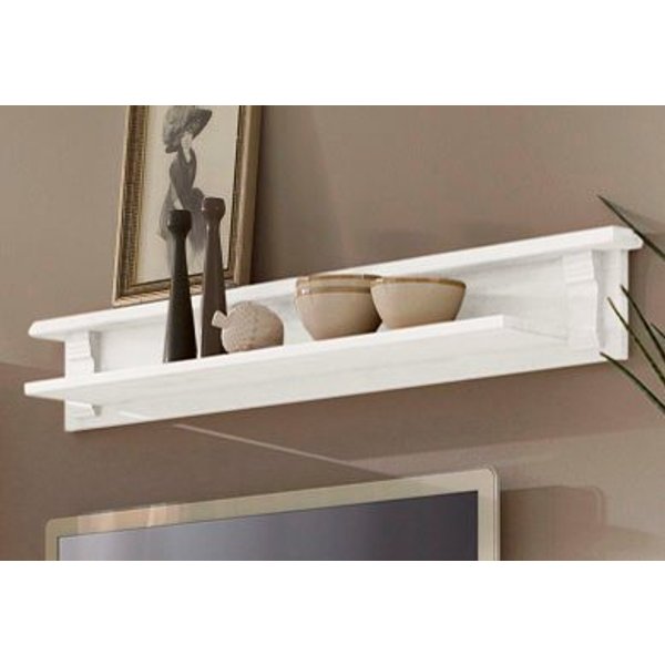 OTTO home Wandregal Anna, Regal, Wandboard, im Landhausstil, Breite 125 cm, aus massiver Kiefer, FSC®, Made in EU
