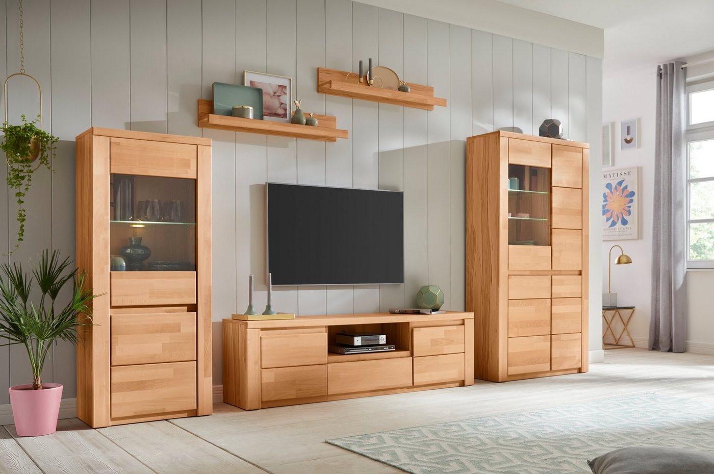 OTTO home Wandregal Burani, Set, teilmassiv – Bild 5 von 5