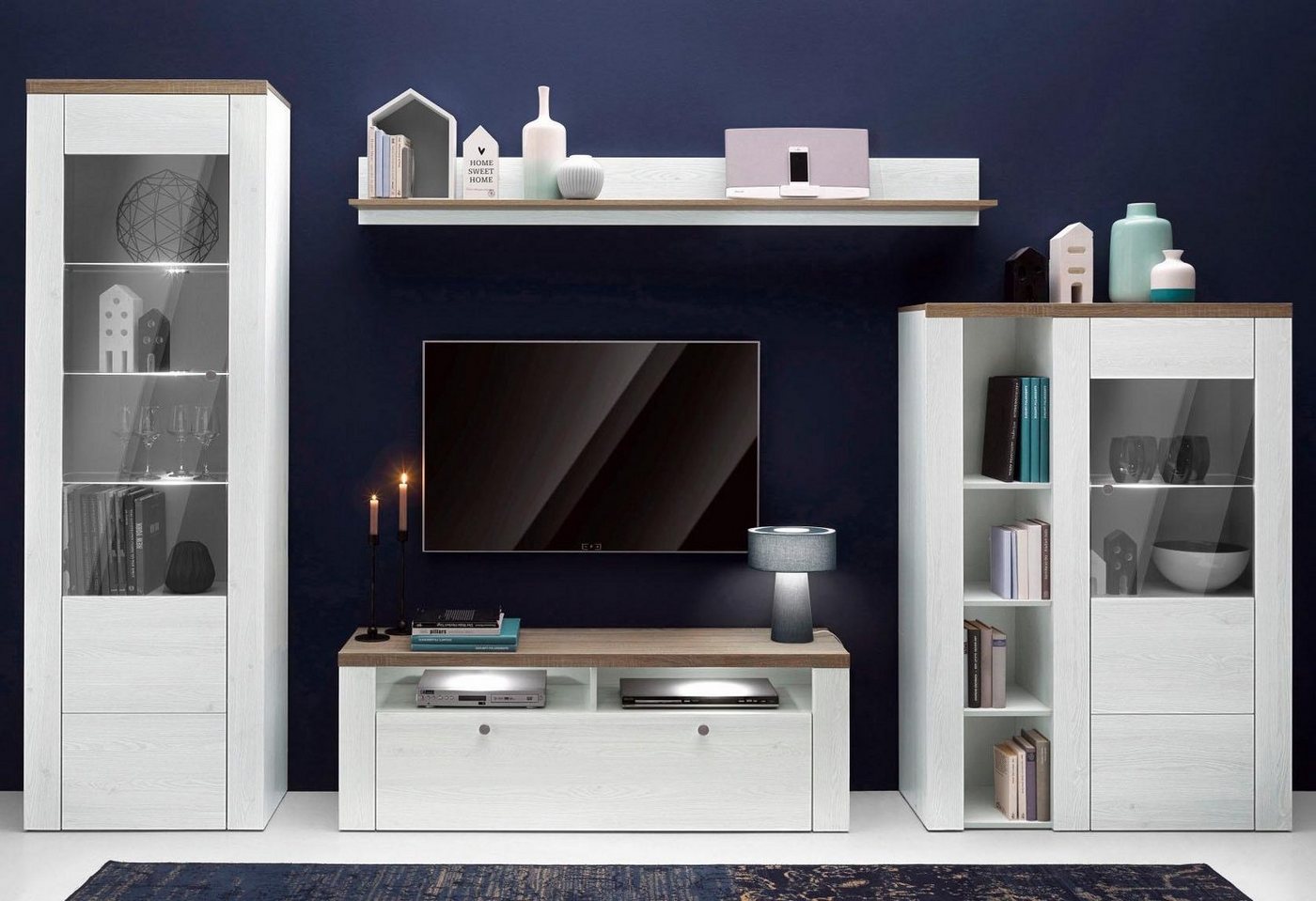 OTTO home Wandregal Larona, Breite 185 cm, Wandboard – Bild 5 von 5