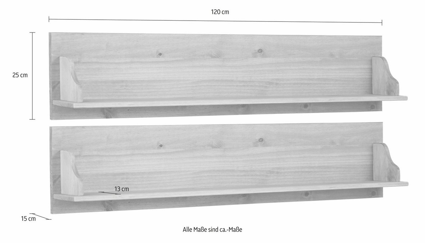 OTTO home Wandregal Melissa, Breite 120 cm – Bild 5 von 5