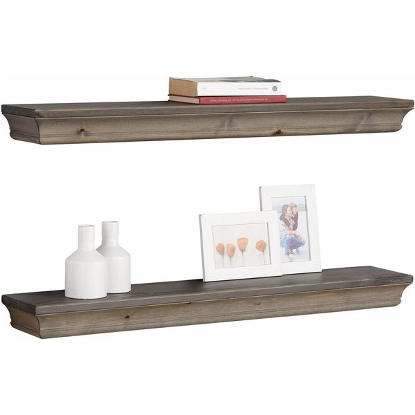 OTTO home Wandregal Vinales, Regal, Wandboard, im 2er Set, aus massiver Kiefer, FSC®