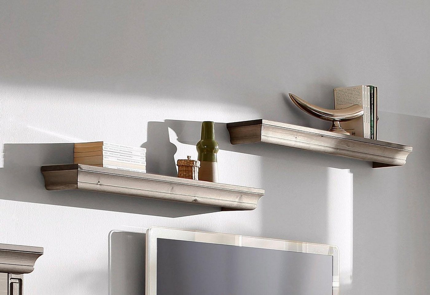 OTTO home Wandregal Vinales, Regal, Wandboard, im 2er Set, aus massiver Kiefer, FSC® – Bild 2 von 5