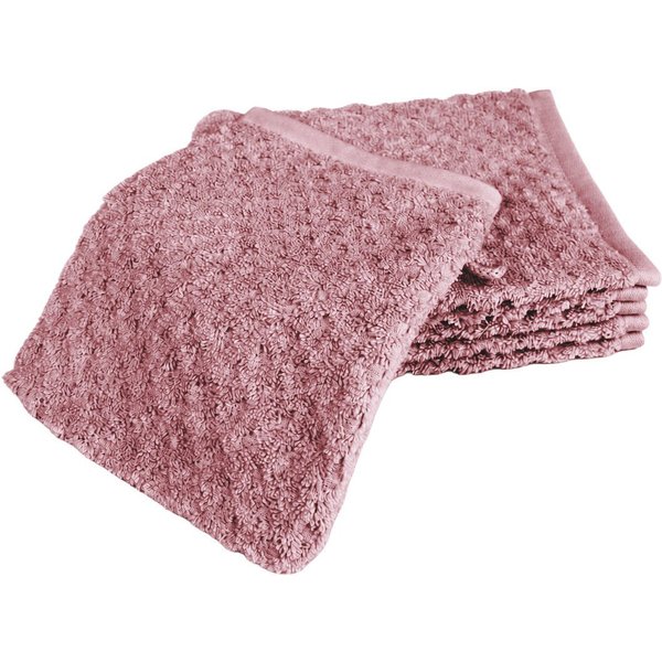 OTTO home Waschlappen Corrin, 6 Premium Waschlappen, 16x22cm, (6-St), 100% Baumwolle, 500 gr/m², mit Struktur, weich, 5 Jahre Garantie