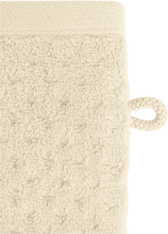 OTTO home Waschlappen Corrin, 6 Premium Waschlappen, 500 gr/m², 16x22cm, (6-St), 100% Baumwolle, mit Struktur, weich, 5 Jahre Garantie – Bild 4 von 5