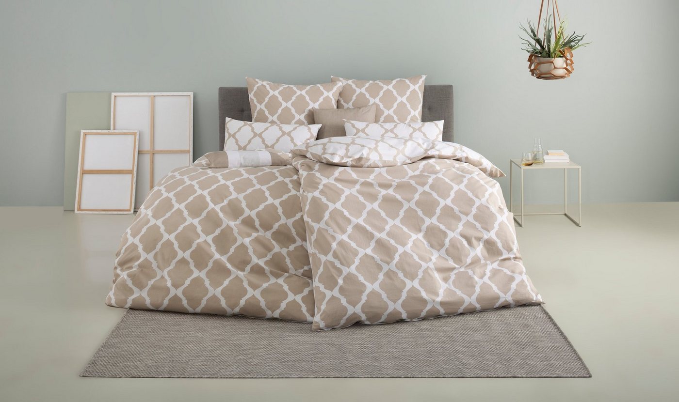 OTTO home Wendebettwäsche Alba in Gr. 135x200 oder 155x220 cm, Renforcé, 2 teilig, Bettwäsche mit Wendeoptik, in verschiedenen Qualitäten, Baumwolle – Bild 2 von 5