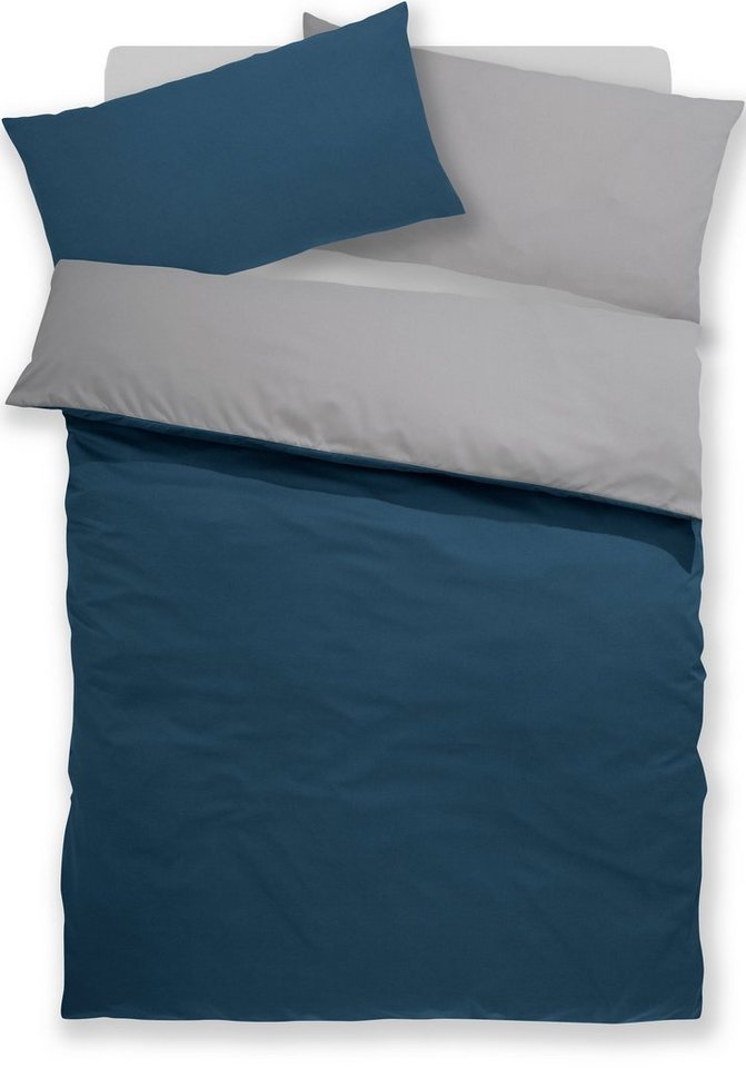 OTTO home Wendebettwäsche Desner2 100% Microfaser, extra weich, allergikerfreundlich, Microfaser, 2 teilig, Premium Qualität, uni, schnell trocknend, pflegeleic – Bild 2 von 5