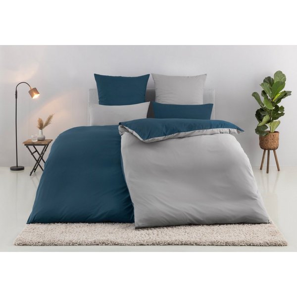 OTTO home Wendebettwäsche Desner2 100% Microfaser, extra weich, allergikerfreundlich, Microfaser, 2 teilig, Premium Qualität, uni, schnell trocknend, pflegeleic