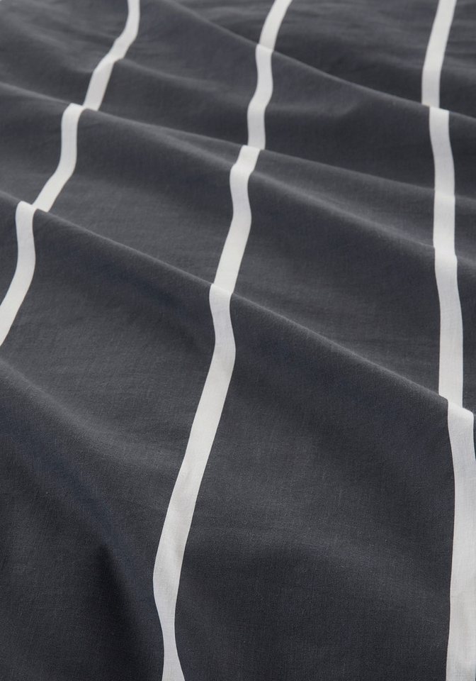 OTTO home Wendebettwäsche MIETTE, Renforcé, 2 teilig, mit modernen Streifen, Bettwäsche ab Gr. 135x200 cm erhältlich – Bild 5 von 5