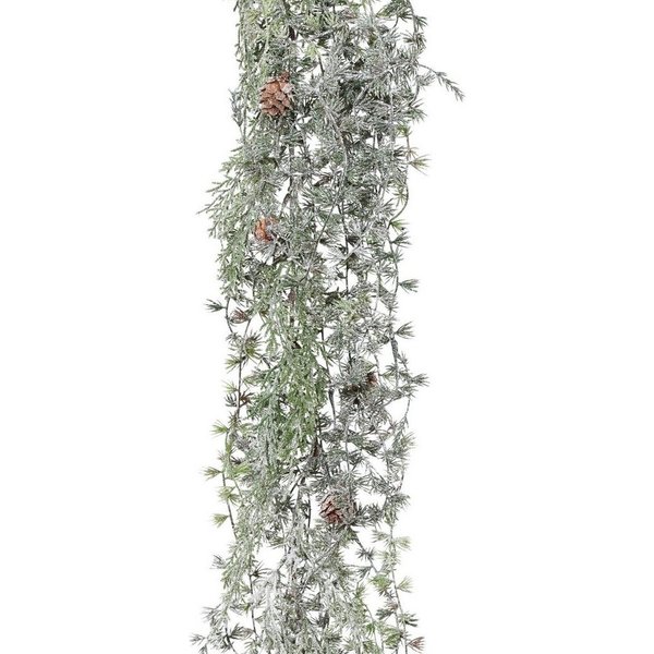 Winterliche Kunstpflanze Weihnachtsdeko, Weihnachtsgirlande Tanne, OTTO home, Girlande, gefrostet, Länge 180 cm