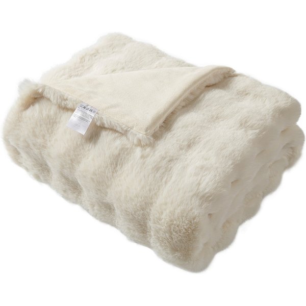 Wohndecke Briee Premium 550g/m², hochwertig, flauschige Decke, maximaler Komfort, OTTO home, Decke mit Fell-Optik, bubble, unifarben, hochwertige Qualität 550g/