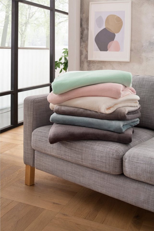 Wohndecke Jil weich, Kuscheldecke, TOPSELLER!, OTTO home, aus super weichem Kuschelfleece, Kuscheldecke, Premium Qualität – Bild 4 von 5