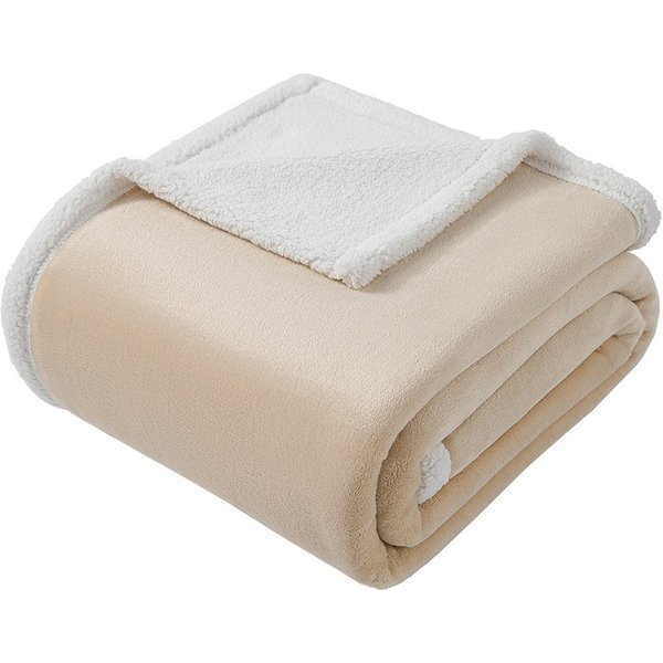 Wohndecke Sennu, Kuscheldecke, Teddy, erstklassige Tagesdecke, OTTO home, 420g/m², flauschige, Wohndecke mit Teddyoptik, Tagesdecke
