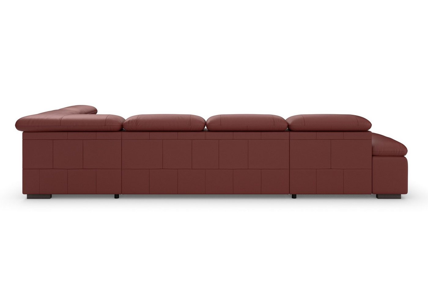 OTTO home Wohnlandschaft Alberto U-Form, B: 350 cm, mit Kopfteilverstellung, XXL-Sofa, optional mit Schlaffunktion, Couch mit Lederoption – Bild 4 von 5