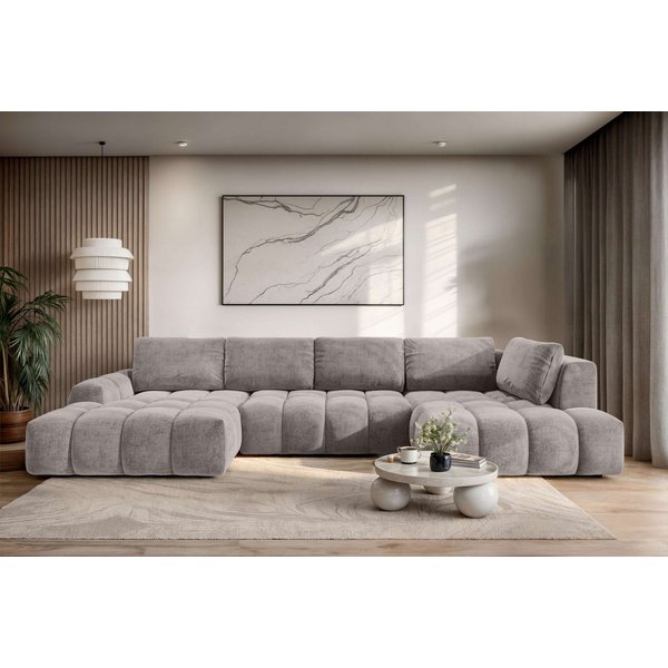 OTTO home Wohnlandschaft AZITA U-Form, Breite 363 cm - OTTO. Verlässliche Qualität., wahlweise als Schlafsofa mit Bettkasten, Bubble-Optik