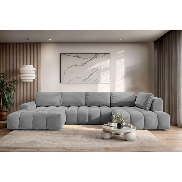 OTTO home Wohnlandschaft AZITA U-Form, Breite 363 cm - OTTO. Verlässliche Qualität., wahlweise als Schlafsofa mit Bettkasten, Bubble-Optik
