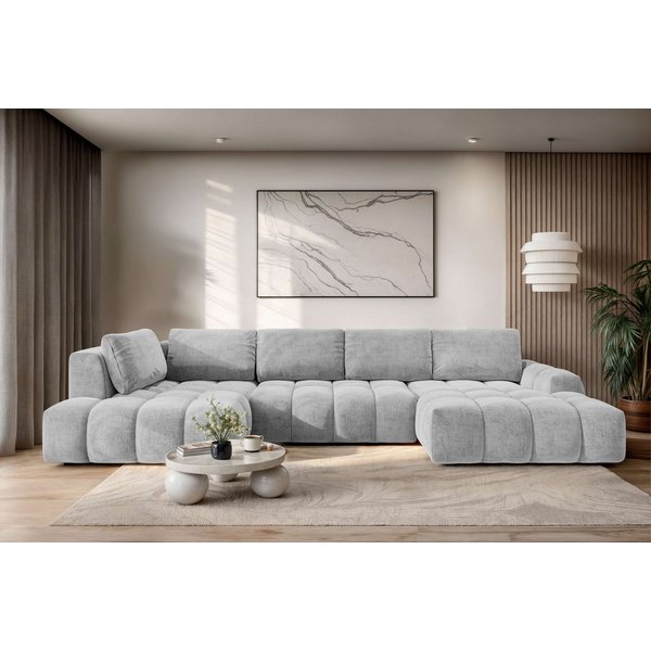 OTTO home Wohnlandschaft AZITA U-Form, Breite 363 cm - OTTO. Verlässliche Qualität., wahlweise als Schlafsofa mit Bettkasten, Bubble-Optik