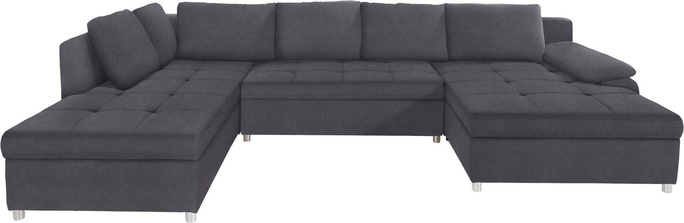 OTTO home Wohnlandschaft Labene U-Form, wahlweise mit Schlaffunktion und Bettkasten – Bild 2 von 5