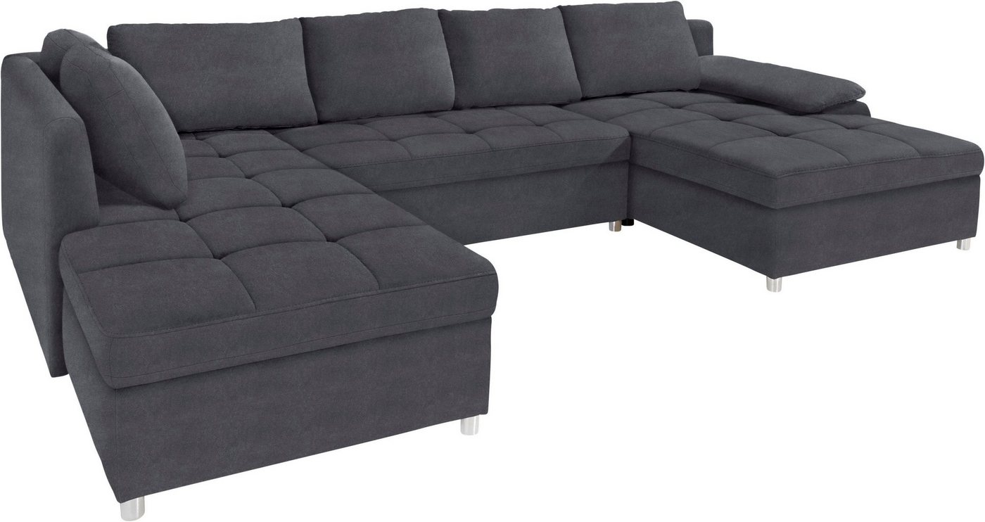 OTTO home Wohnlandschaft Labene U-Form, wahlweise mit Schlaffunktion und Bettkasten – Bild 3 von 5
