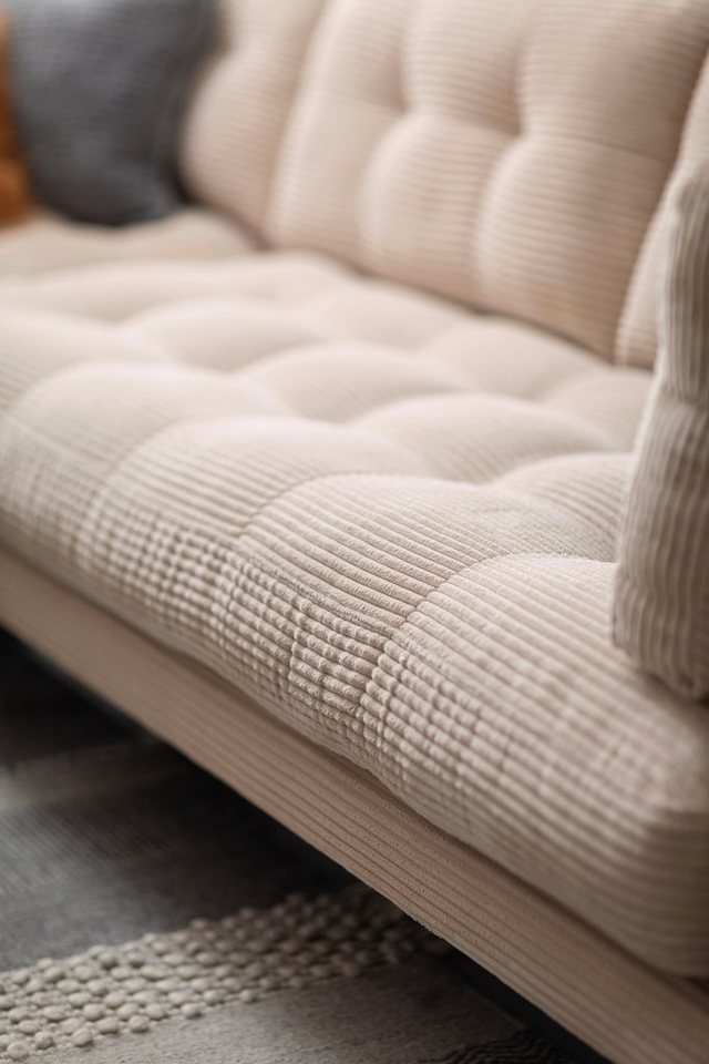 OTTO home Wohnlandschaft Landau U-Form, in Cord-Stoff mit Metallfuß – Bild 5 von 5