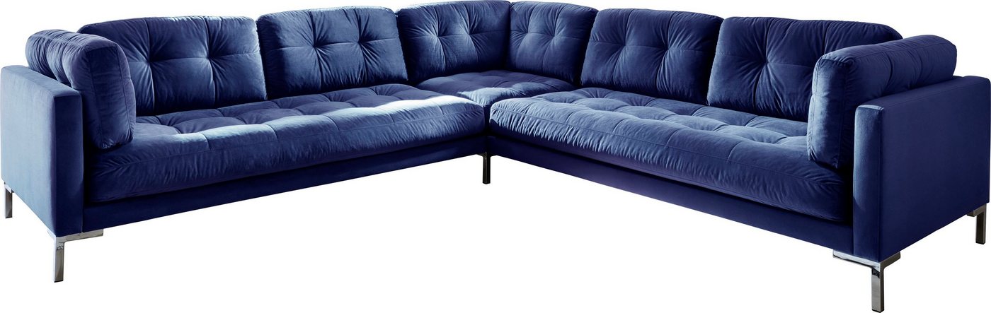 OTTO home Wohnlandschaft Landau U-Form, in Cord-Stoff mit Metallfuß – Bild 2 von 4