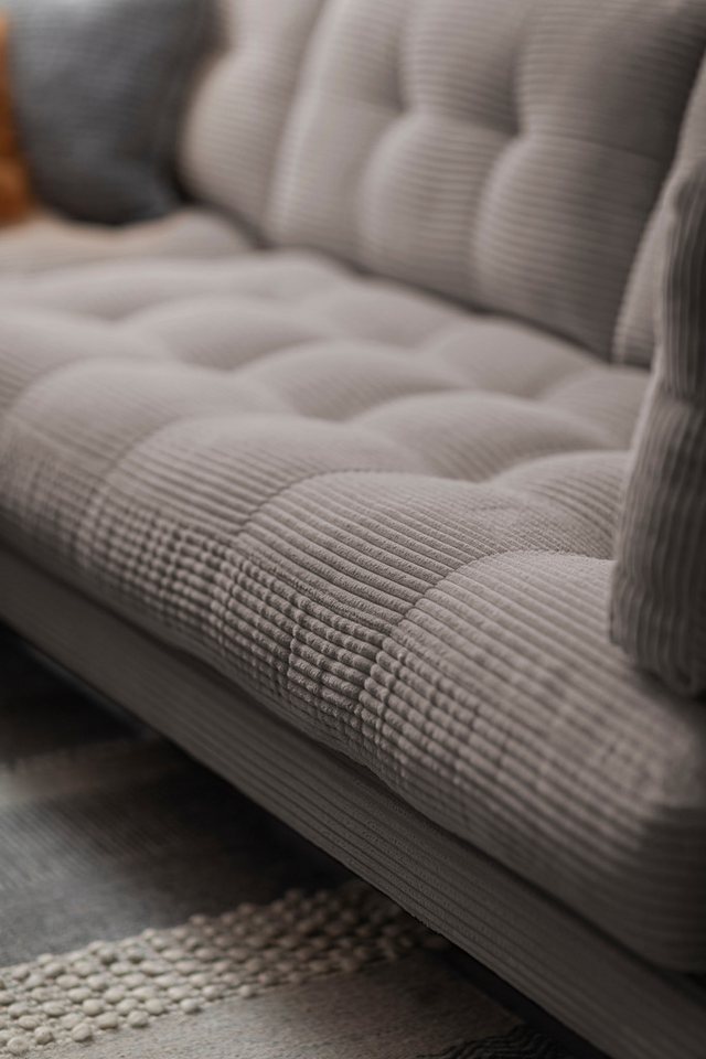 OTTO home Wohnlandschaft Landau U-Form, in Cord-Stoff mit Metallfuß – Bild 5 von 5