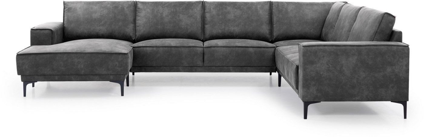 OTTO home Wohnlandschaft OLAND Luxus-Microfaser U-Form, XXL, B: 342 cm, Skandi-Design – Bild 5 von 5