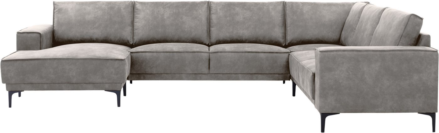 OTTO home Wohnlandschaft OLAND Luxus-Microfaser U-Form, XXL, B: 342 cm, Skandi-Design – Bild 5 von 5